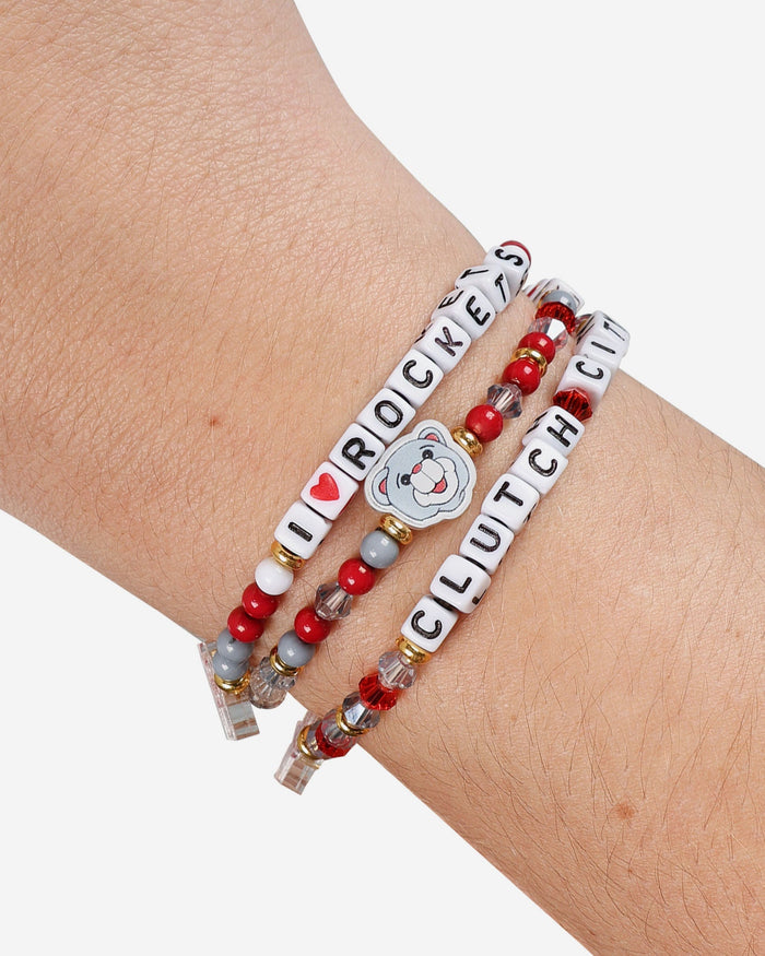 Houston Rockets 3 Pack Friendship Bracelet FOCO - FOCO.com