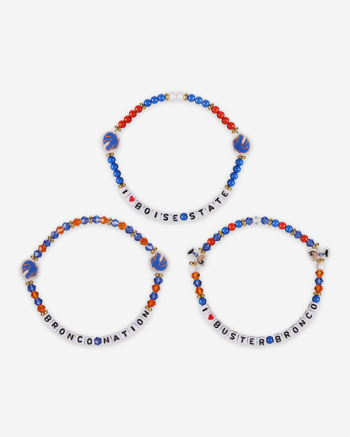 Boise State Broncos 3 Pack Friendship Bracelet FOCO - FOCO.com