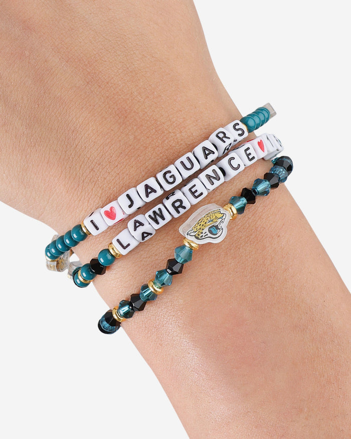 Trevor Lawrence Jacksonville Jaguars 3 Pack Player Friendship Bracelet FOCO - FOCO.com