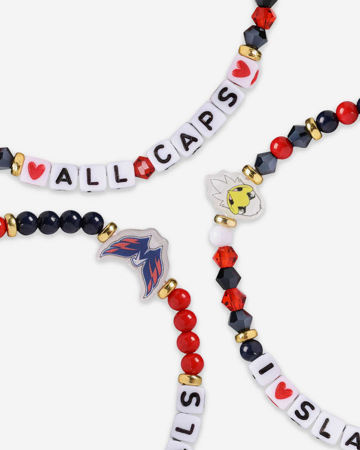 Washington Capitals 3 Pack Friendship Bracelet FOCO - FOCO.com