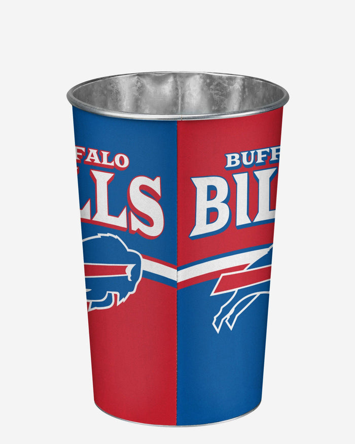 Buffalo Bills Team Stripe Trash Can FOCO - FOCO.com