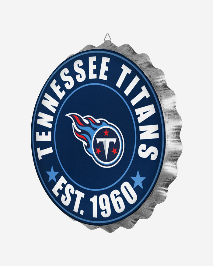 Tennessee Titans Bottle Cap Wall Sign FOCO - FOCO.com