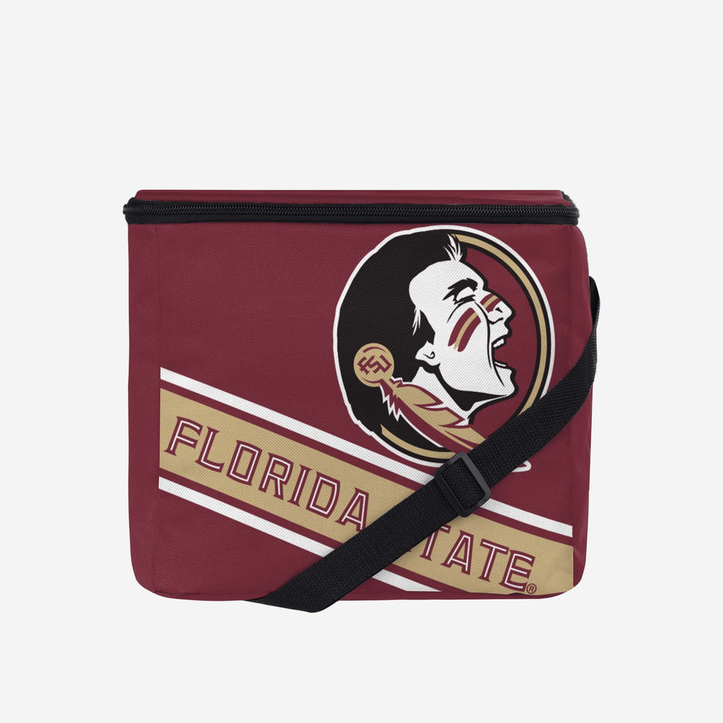 Florida State Seminoles Big Logo Stripe 12 Pack Cooler FOCO - FOCO.com