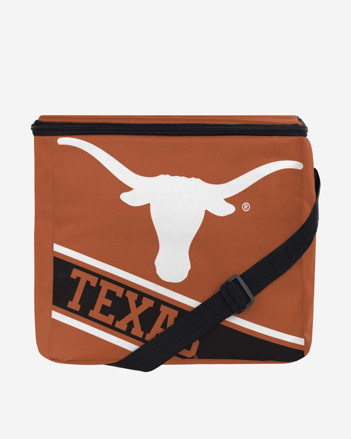 Texas Longhorns Big Logo Stripe 12 Pack Cooler FOCO - FOCO.com