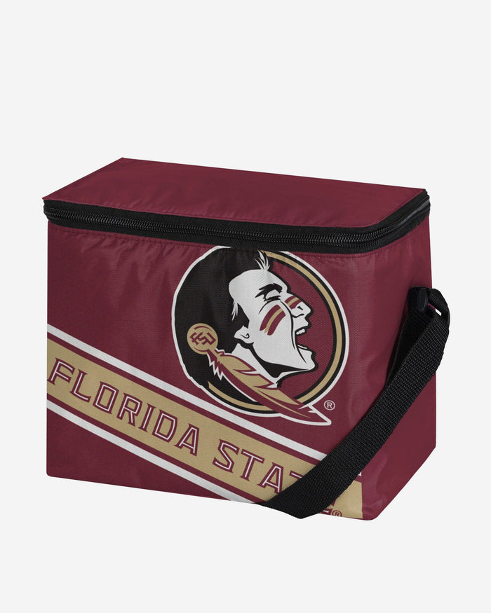 Florida State Seminoles Big Logo Stripe 6 Pack Cooler FOCO - FOCO.com