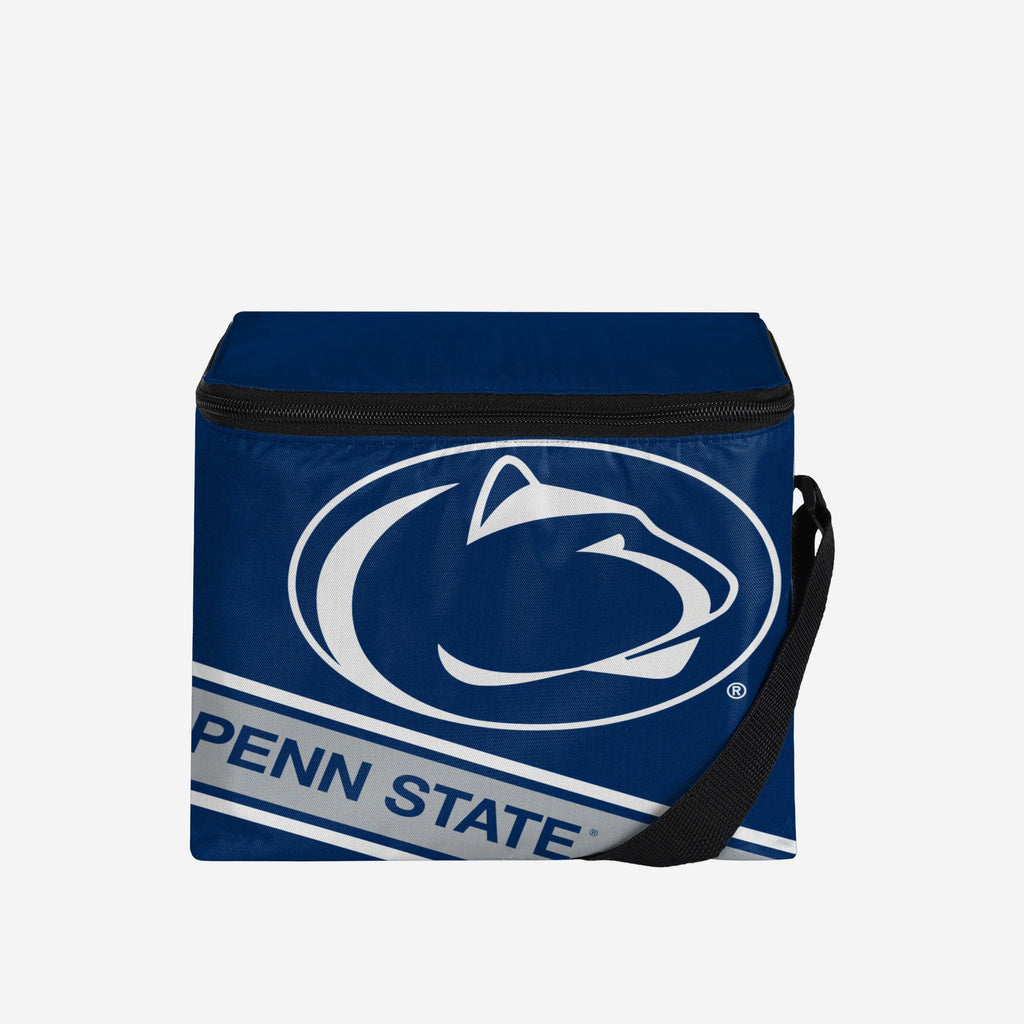 Penn State Nittany Lions Big Logo Stripe 6 Pack Cooler FOCO - FOCO.com