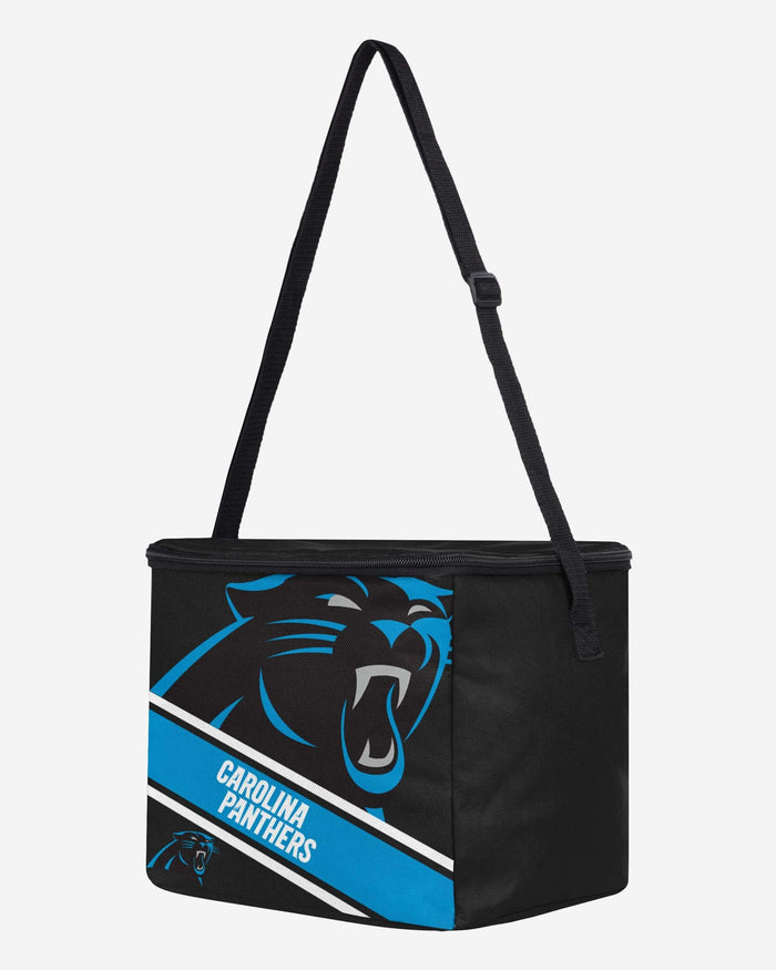 Carolina Panthers Big Logo Stripe 12 Pack Cooler FOCO - FOCO.com