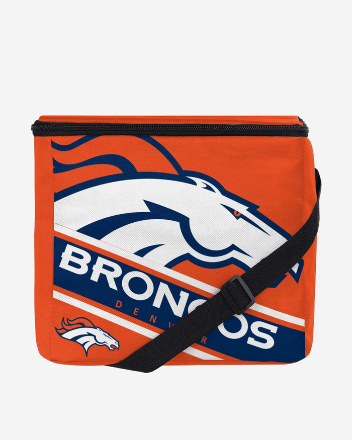 Denver Broncos Big Logo Stripe 12 Pack Cooler FOCO - FOCO.com