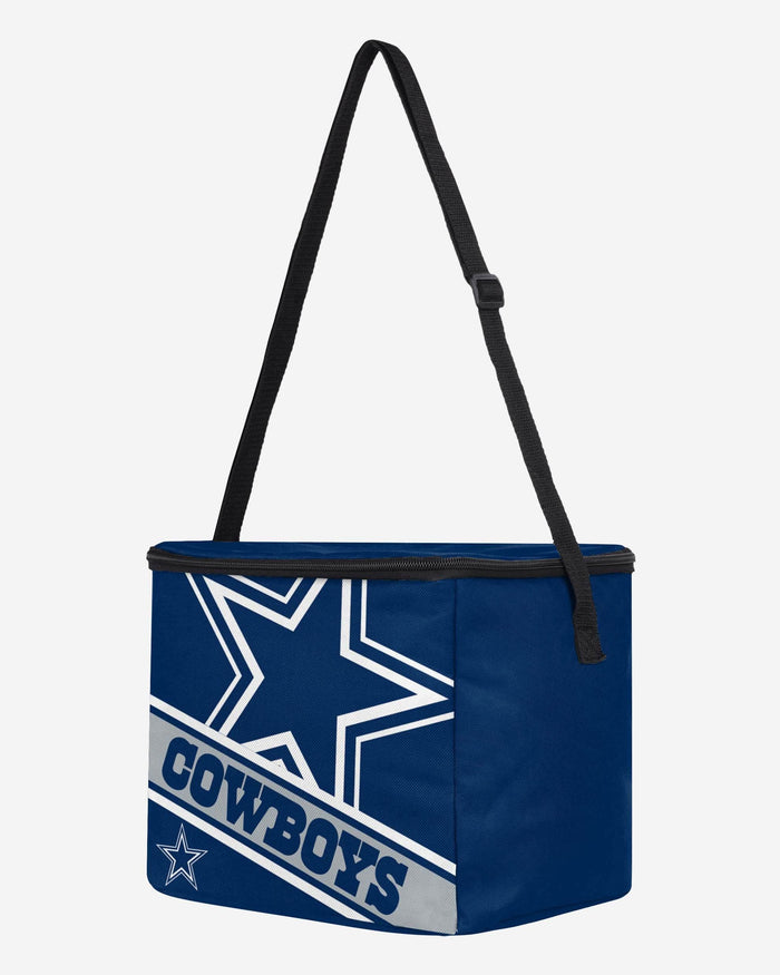 Dallas Cowboys Big Logo Stripe 12 Pack Cooler FOCO - FOCO.com