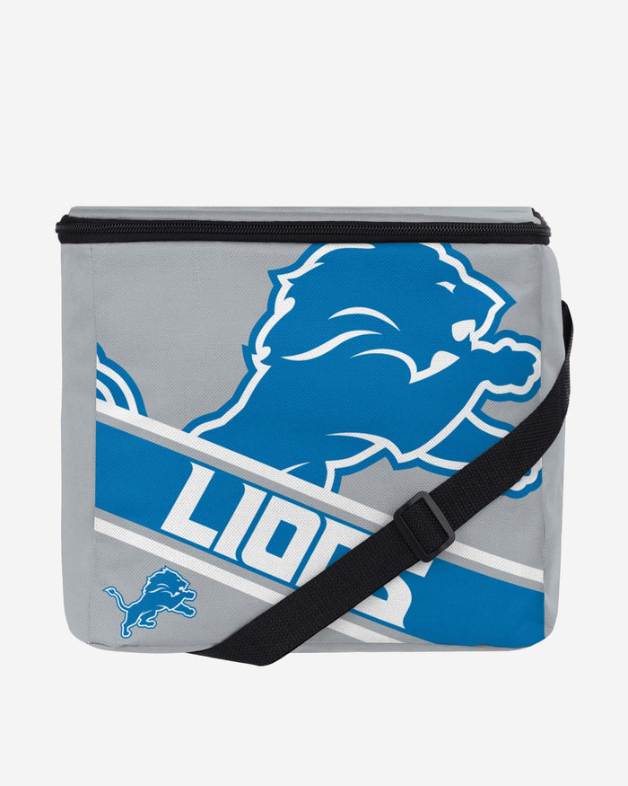 Detroit Lions Big Logo Stripe 12 Pack Cooler FOCO - FOCO.com