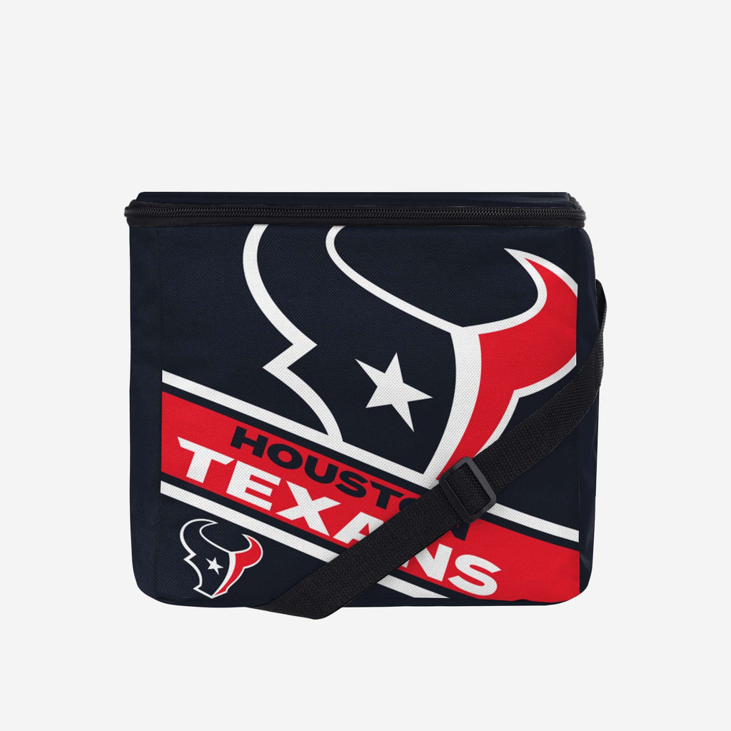 Houston Texans Big Logo Stripe 12 Pack Cooler FOCO - FOCO.com