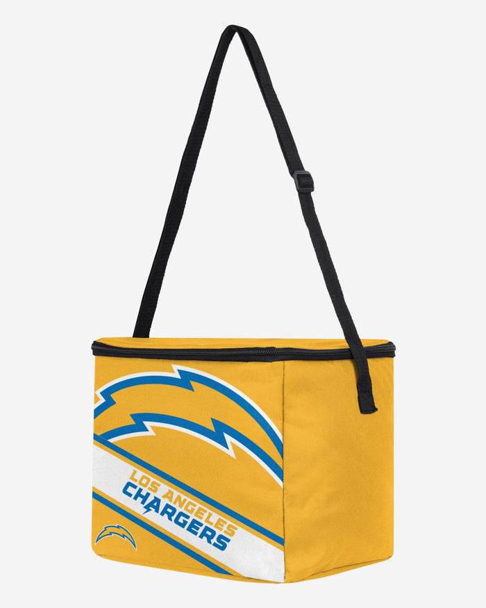 Los Angeles Chargers Big Logo Stripe 12 Pack Cooler FOCO - FOCO.com