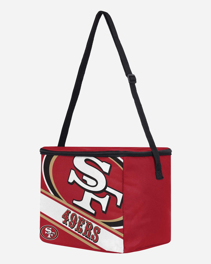 San Francisco 49ers Big Logo Stripe 12 Pack Cooler FOCO - FOCO.com