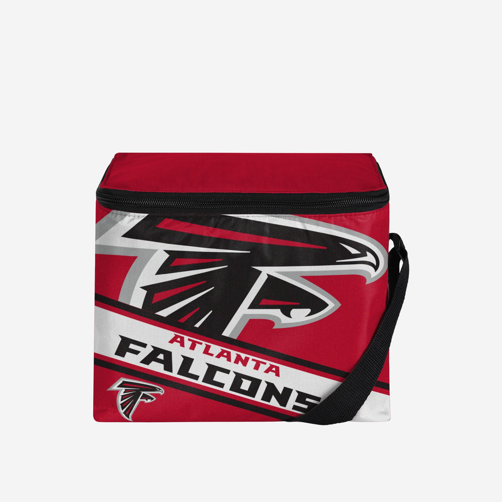 Atlanta Falcons Big Logo Stripe 6 Pack Cooler FOCO - FOCO.com