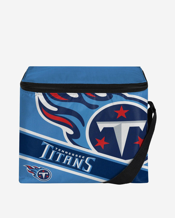 Tennessee Titans Big Logo Stripe 6 Pack Cooler FOCO - FOCO.com