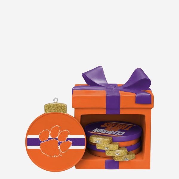 FOCO Clemson Tigers Hard Shell Compartment Lunch Box