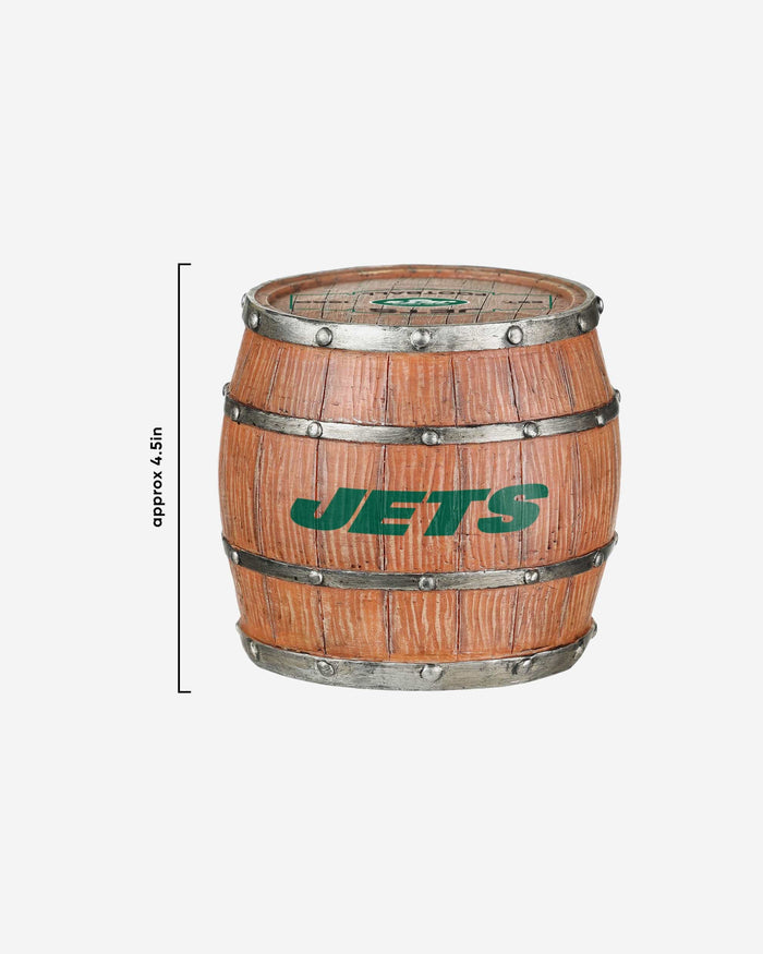 New York Jets 5 Pack Barrel Coaster Set FOCO - FOCO.com