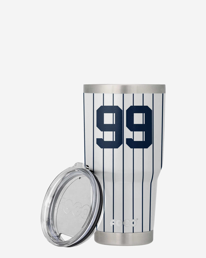 Aaron Judge New York Yankees Team Logo 30 oz Player Tumbler FOCO - FOCO.com