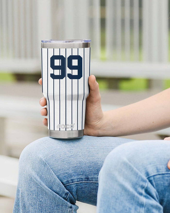 Aaron Judge New York Yankees Team Logo 30 oz Player Tumbler FOCO - FOCO.com