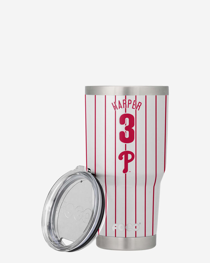 Bryce Harper Philadelphia Phillies Team Logo 30 oz Player Tumbler FOCO - FOCO.com