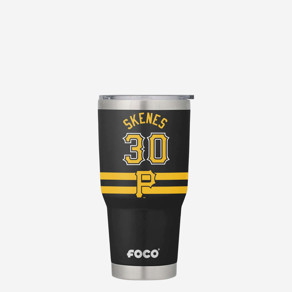 Paul Skenes Pittsburgh Pirates Team Logo 30 oz Player Tumbler FOCO - FOCO.com