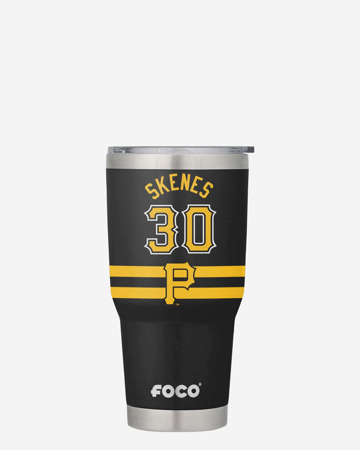 Paul Skenes Pittsburgh Pirates Team Logo 30 oz Player Tumbler FOCO - FOCO.com