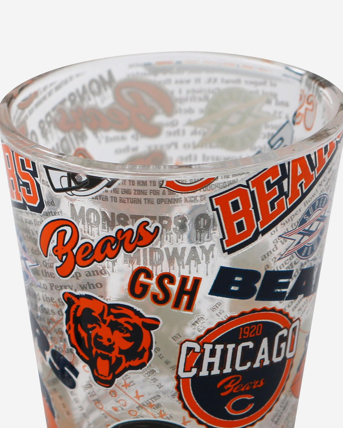 Chicago Bears 3 Pack Shot Glass FOCO - FOCO.com