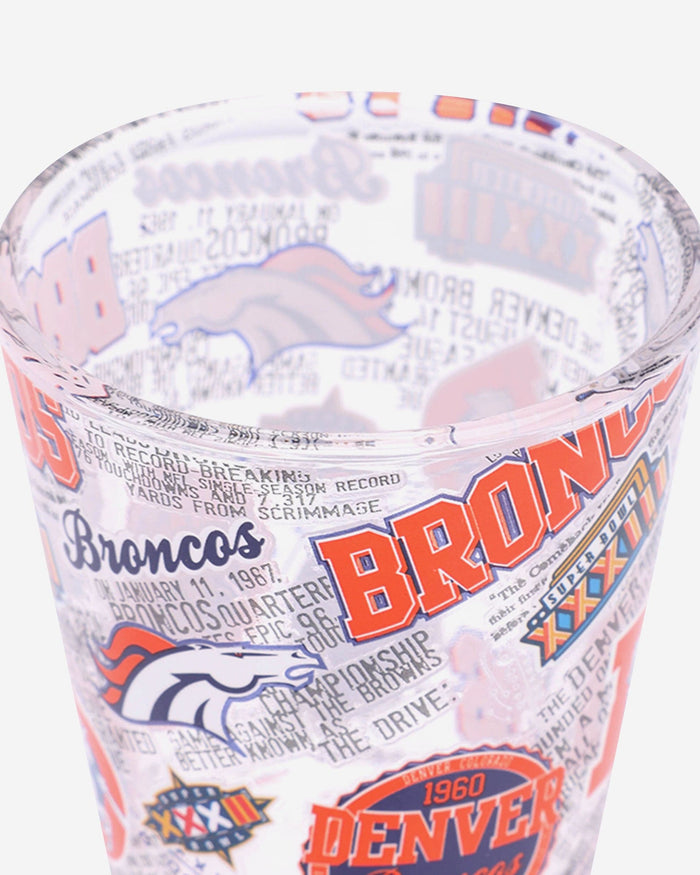 Denver Broncos 3 Pack Shot Glass FOCO - FOCO.com