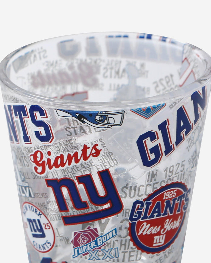 New York Giants 3 Pack Shot Glass FOCO - FOCO.com