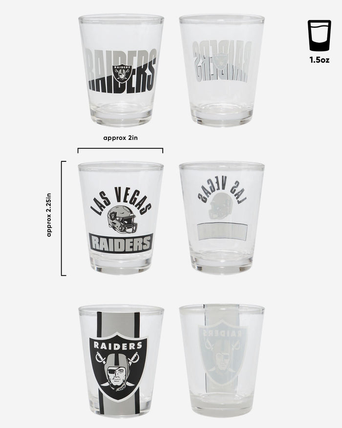 LV Raiders Flask and Shot Glasses Set - Craze Fashion