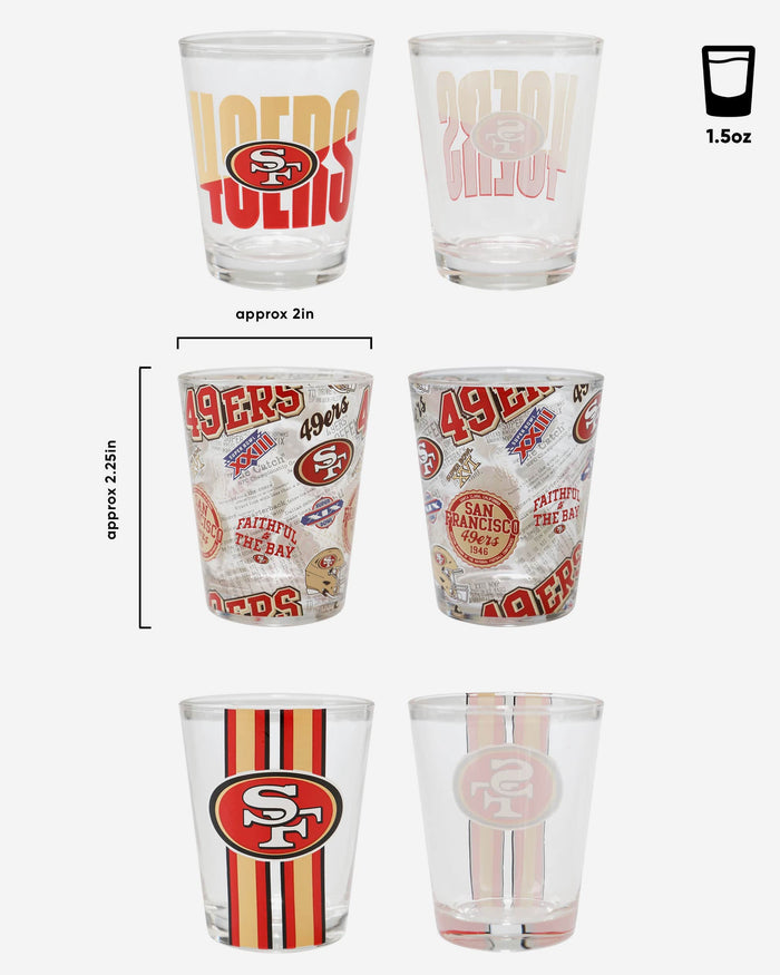 San Francisco 49ers Plastic Cups, 24 Count