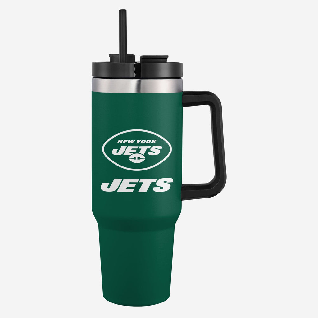 New York Jets 40 oz XL Tumbler FOCO - FOCO.com