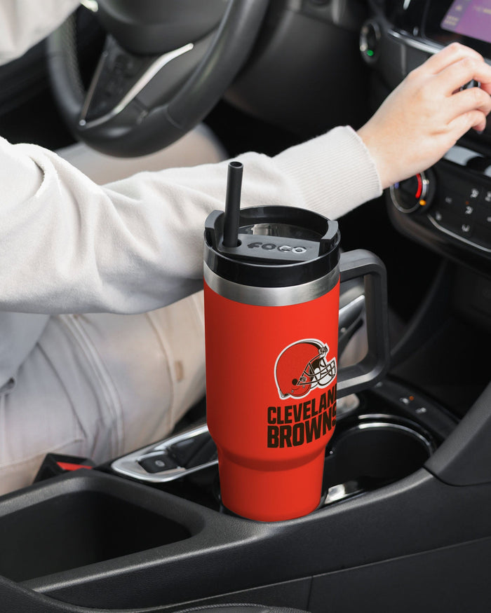 Cleveland Browns Orange 40 oz XL Tumbler FOCO - FOCO.com