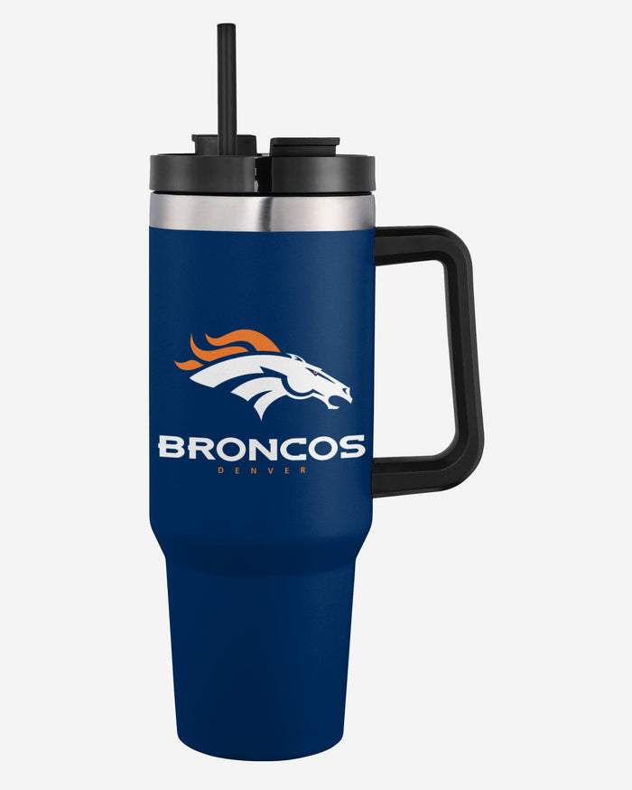 Denver Broncos Blue 40 oz XL Tumbler FOCO - FOCO.com