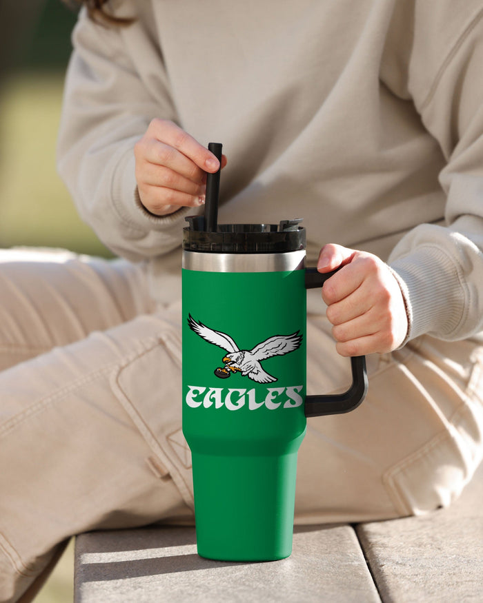 Philadelphia Eagles Kelly Green 40 oz XL Tumbler FOCO - FOCO.com