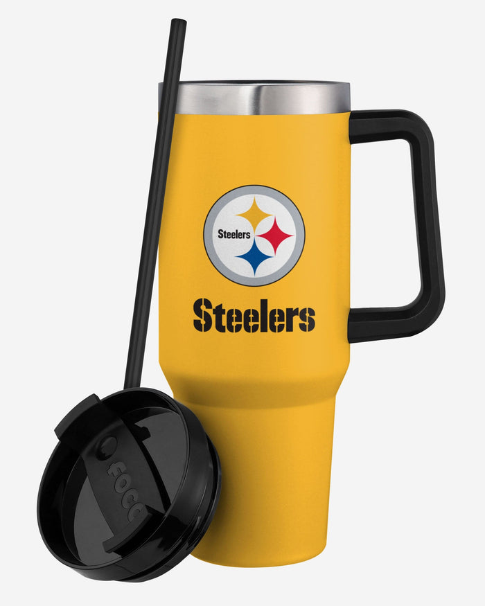 Pittsburgh Steelers Yellow 40 oz XL Tumbler FOCO - FOCO.com