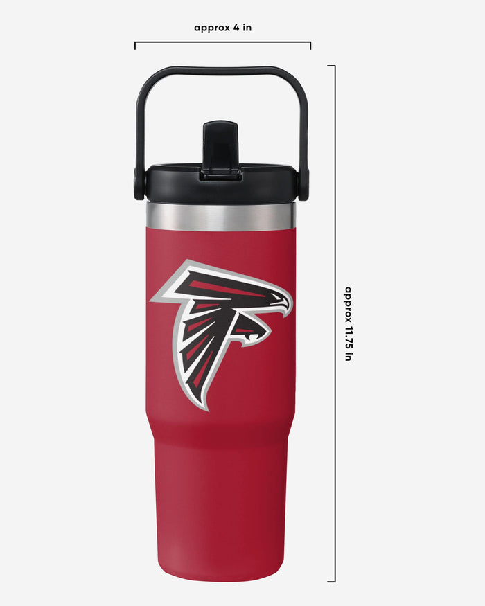 Atlanta Falcons 30 oz Straw Tumbler FOCO - FOCO.com