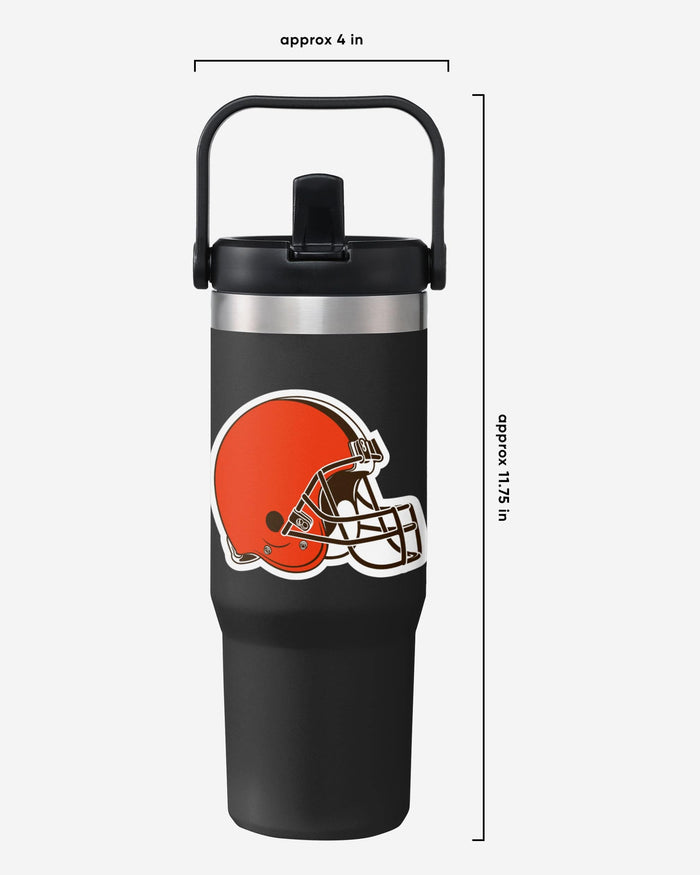 Cleveland Browns 30 oz Straw Tumbler FOCO - FOCO.com