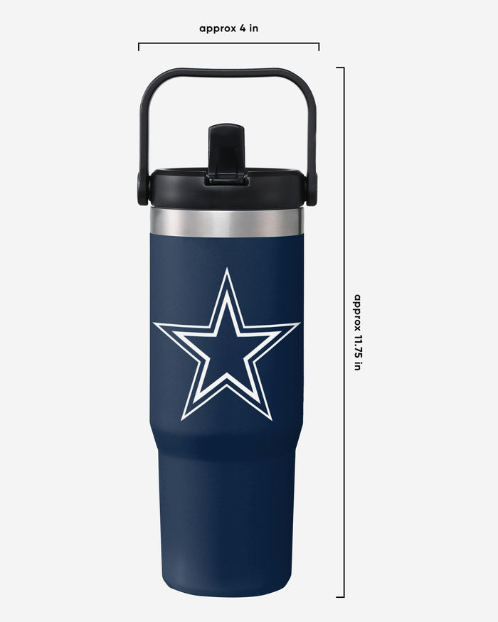 Dallas Cowboys 30 oz Straw Tumbler FOCO - FOCO.com