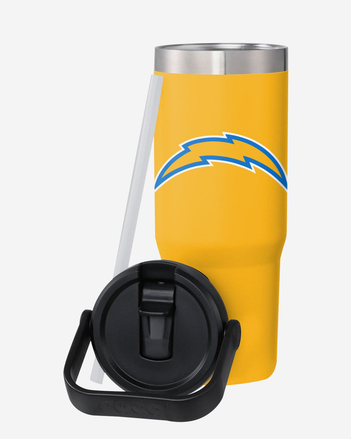 Los Angeles Chargers 30 oz Straw Tumbler FOCO - FOCO.com