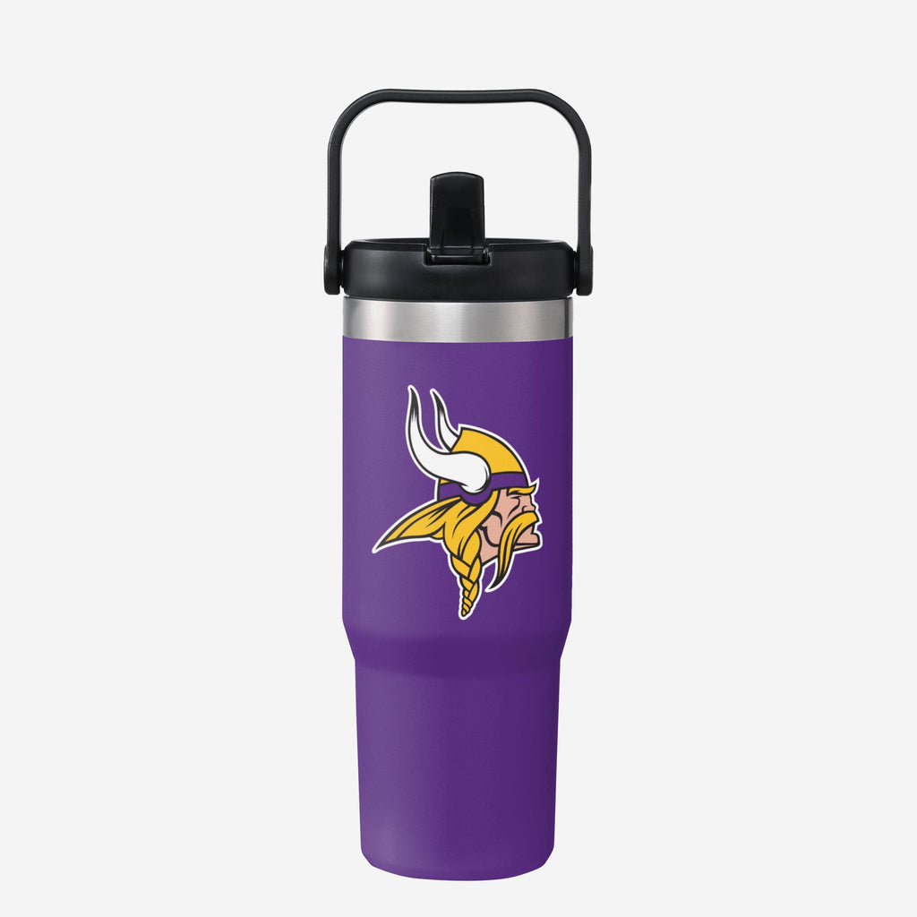 Minnesota Vikings 30 oz Straw Tumbler FOCO - FOCO.com