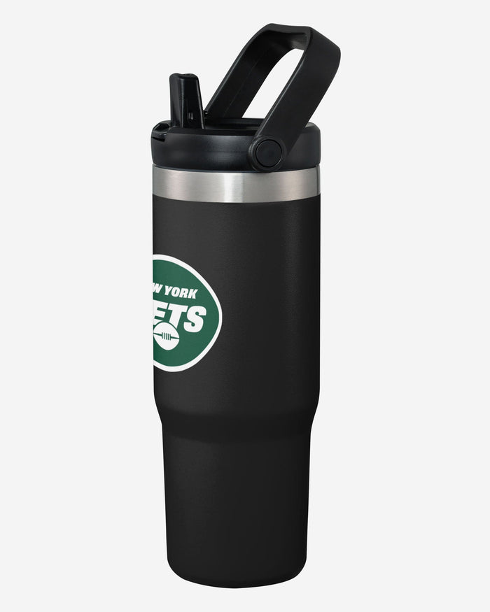 New York Jets 30 oz Straw Tumbler FOCO - FOCO.com