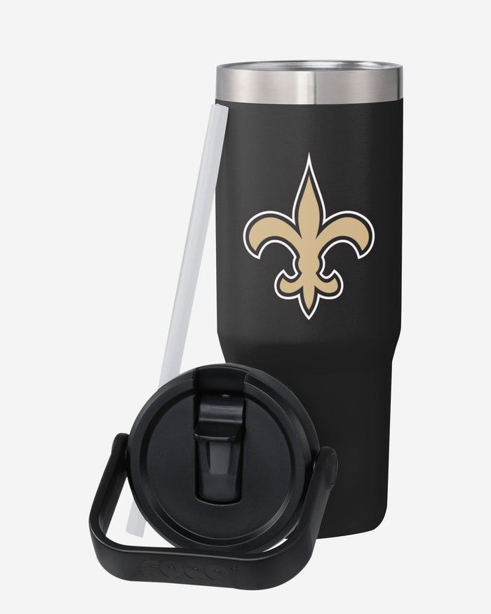 New Orleans Saints 30 oz Straw Tumbler FOCO - FOCO.com