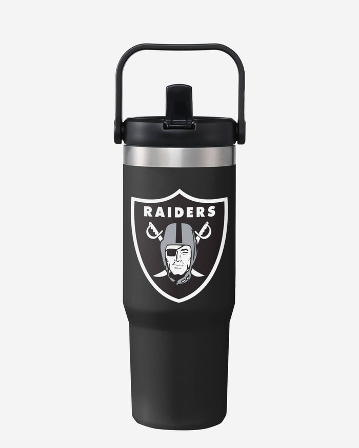 Las Vegas Raiders 30 oz Straw Tumbler FOCO - FOCO.com