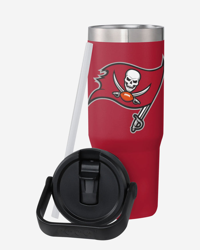 Tampa Bay Buccaneers 30 oz Straw Tumbler FOCO - FOCO.com