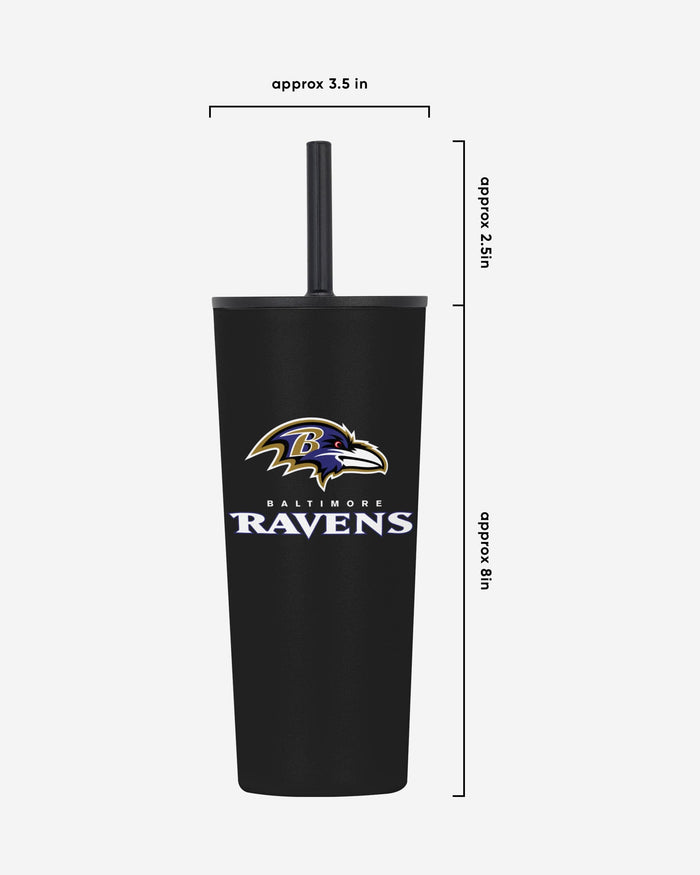 Baltimore Ravens 22 oz Travel Tumbler FOCO - FOCO.com