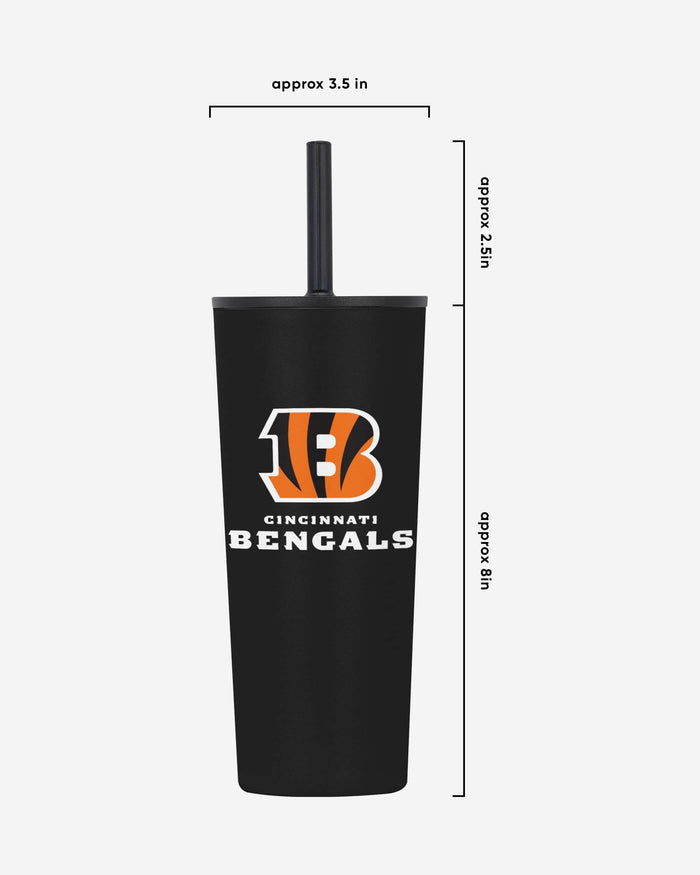 Cincinnati Bengals 22 oz Travel Tumbler FOCO - FOCO.com