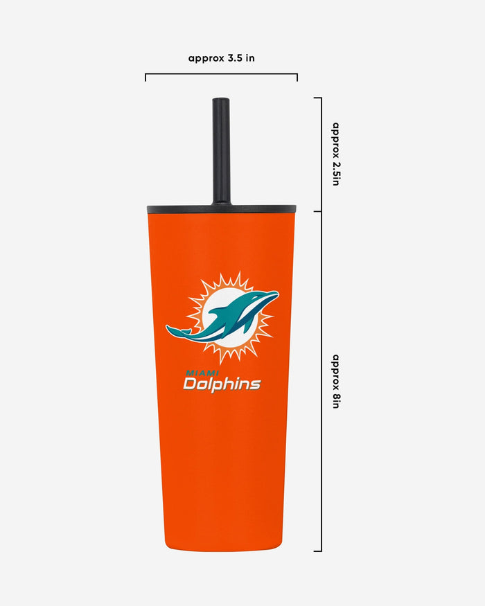 Miami Dolphins 22 oz Travel Tumbler FOCO - FOCO.com