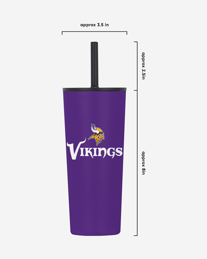 Minnesota Vikings 22 oz Travel Tumbler FOCO - FOCO.com