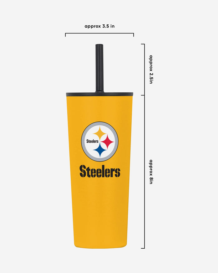 Pittsburgh Steelers 22 oz Travel Tumbler FOCO - FOCO.com